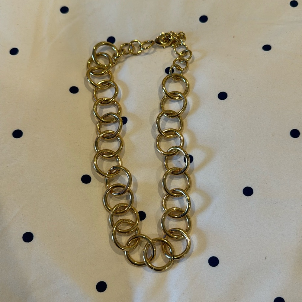 gold necklace